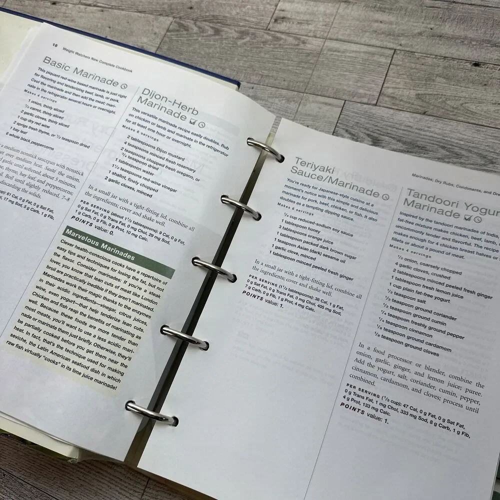 2006 Weight Watchers - New Complete Cookbook - in‎ Ring Binder - WW